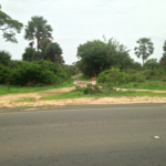 Access road to the rear portion of GGD's farm site